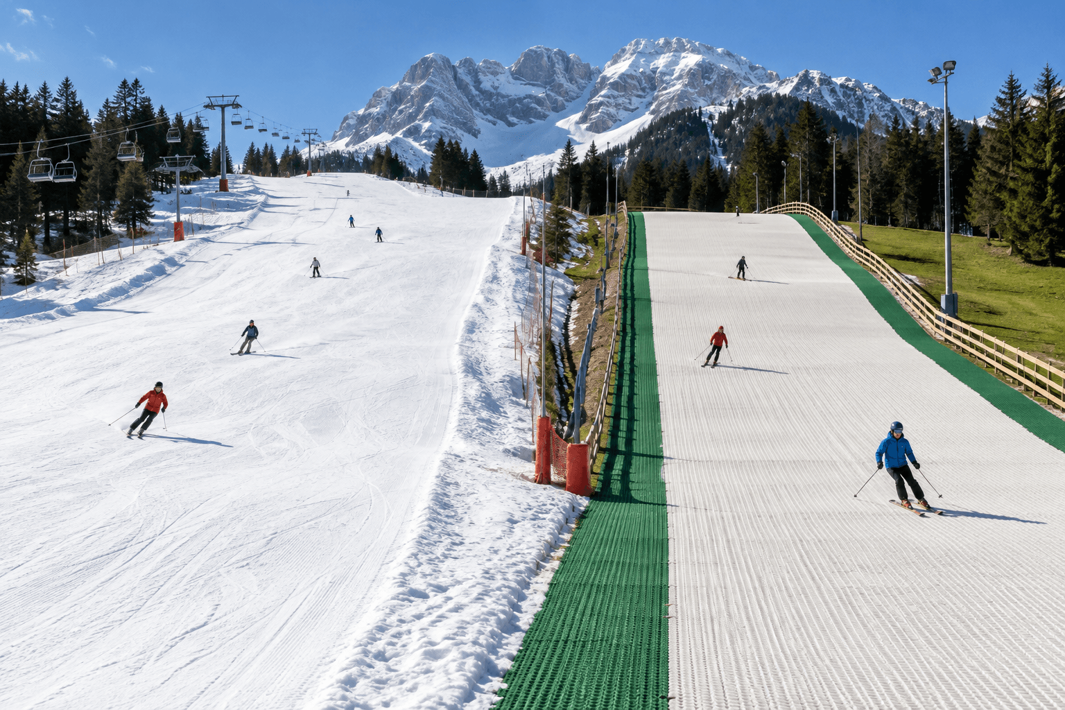Dry Ski Slope vs Snowmaking: Which Is Really Worth It? Dry Ski Slope vs Snowmaking: Which Is Really Worth It?