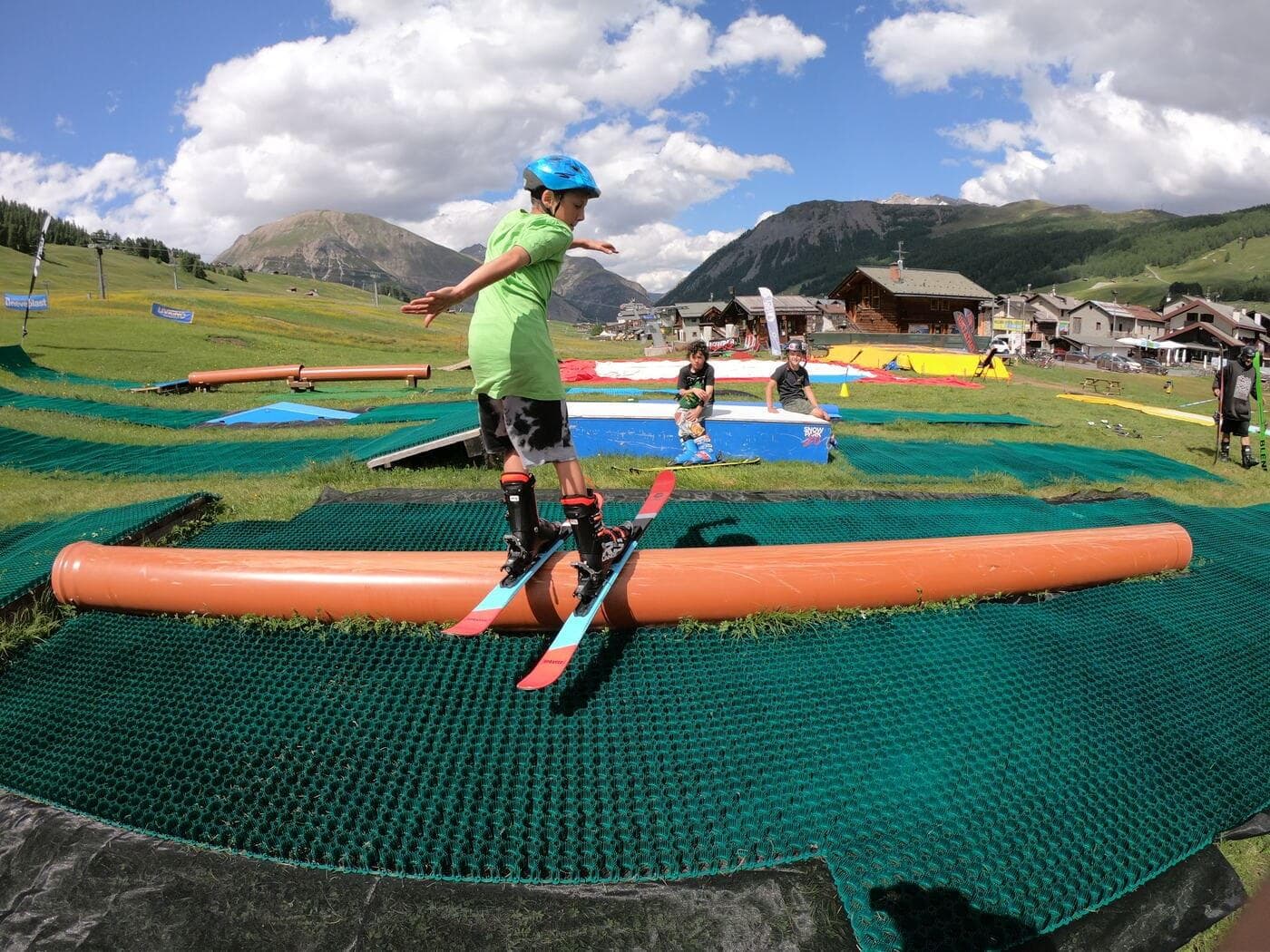 Many ski clubs choose Neveplast for summer training Many ski clubs choose Neveplast for summer training