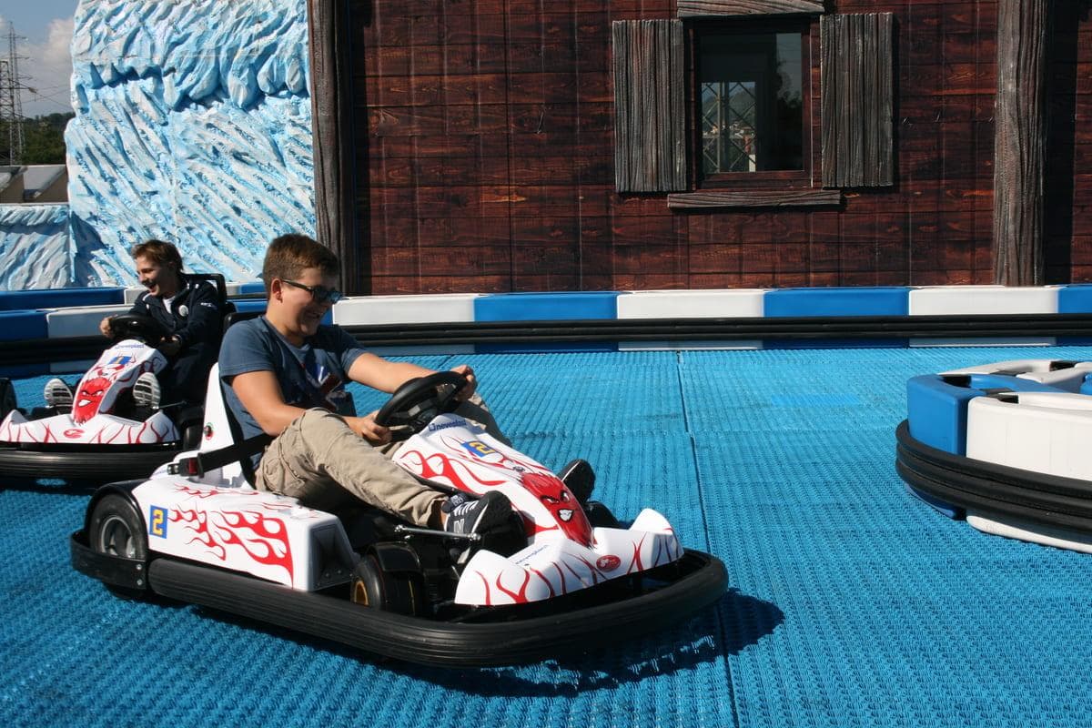 Junior drift rides for amusement parks by Neveplast Junior drift rides for amusement parks by Neveplast