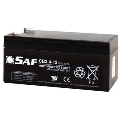 Batteria al Piombo 12v 7ah agm Allarmi ups 7a come FIAMM FG20721 7,2ah gel vlra