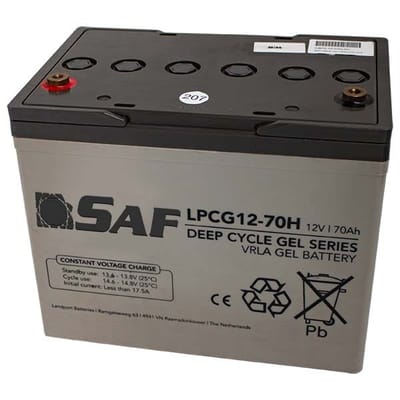 Batteria al Gel di piombo akku-net per:UPS APC Smart-UPS 750 9Ah 12V, 12V, Lead-Acid