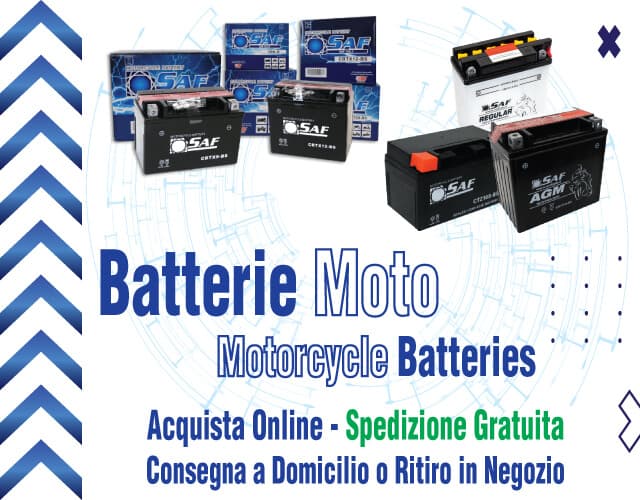Batterie da Moto e Scooter