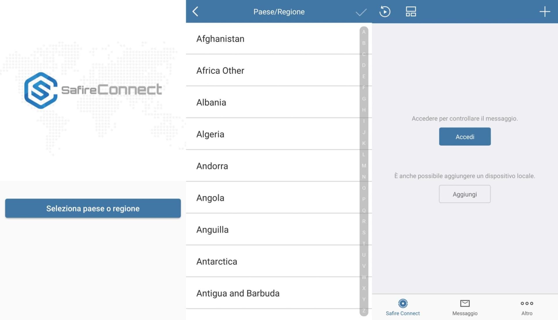Configurazione Videosorveglianza: con la nuova App Safire Connect Configurazione Videosorveglianza: con la nuova App Safire Connect