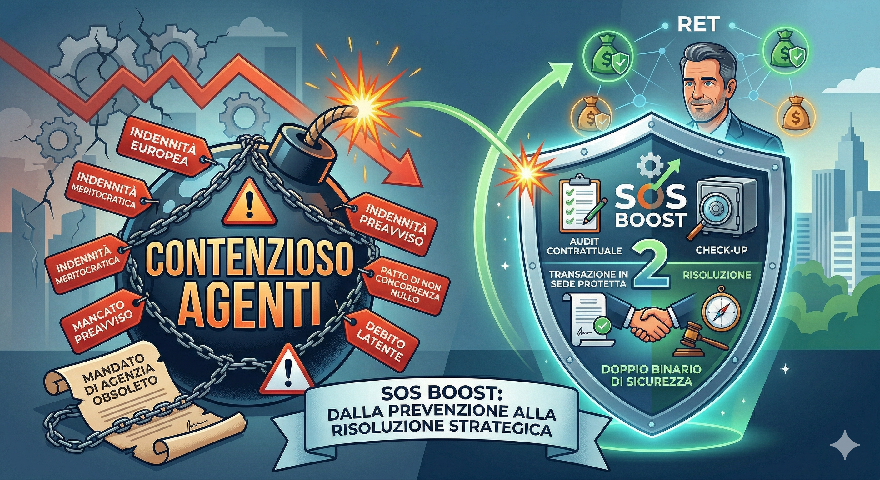 Agenti di Commercio: gestisci la rete vendita o stai alimentando un contenzioso? Agenti di Commercio: gestisci la rete vendita o stai alimentando un contenzioso?