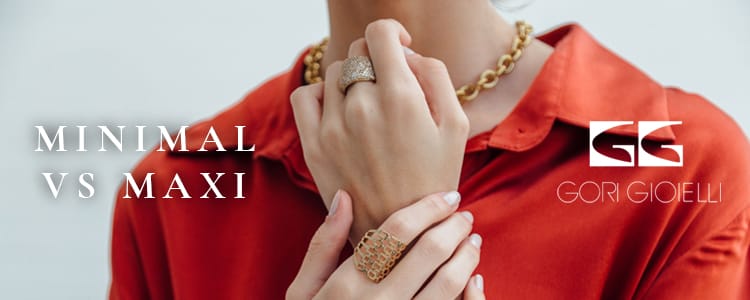 Questo o Quello? Gioielli a confronto: minimal vs maxi Questo o Quello? Gioielli a confronto: minimal vs maxi