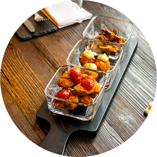 Mix dei Tre Fritti - Antipasti Gluten Free WiDe Mix dei Tre Fritti - Antipasti Gluten Free WiDe