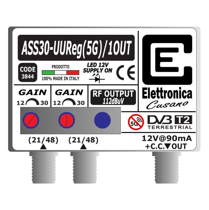 ASS30-UUReg(5G)/1OUT Elettronica Cusano ASS30-UUReg(5G)/1OUT Elettronica Cusano