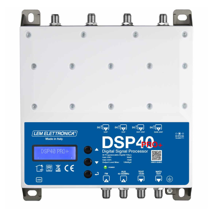 DSP40PRO+ Elettronica Cusano DSP40PRO+ Elettronica Cusano