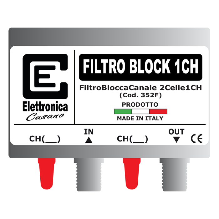 Filtro Blocca 1 Canale Elettronica Cusano Filtro Blocca 1 Canale Elettronica Cusano