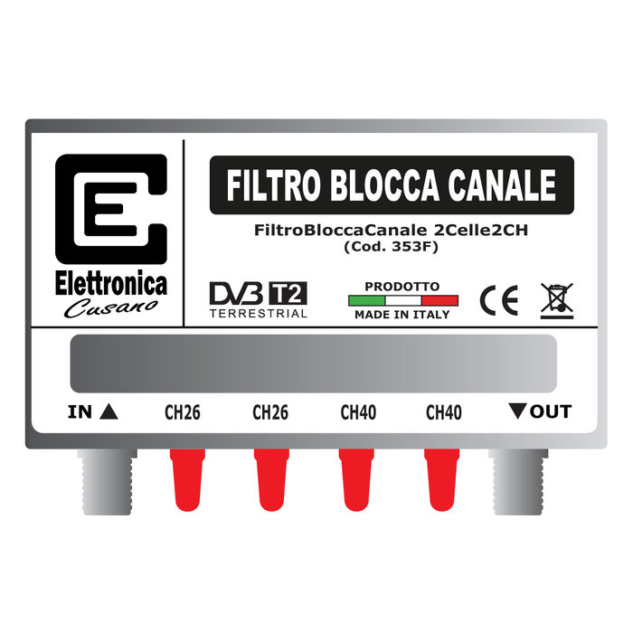 Filtro Blocca 26 e 40 Elettronica Cusano Filtro Blocca 26 e 40 Elettronica Cusano