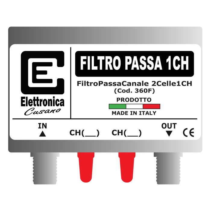 Filtro Passa 1 Canale Elettronica Cusano Filtro Passa 1 Canale Elettronica Cusano