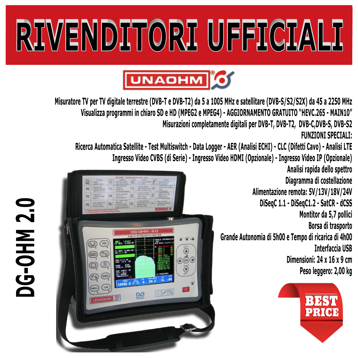 DG-OHM 2.0 FULL HD DG-OHM 2.0 FULL HD (MDC-DGOHM2) Elettronica Cusano