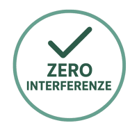 Logo zero interferenze generate dal 5G Logo zero interferenze generate dal 5G