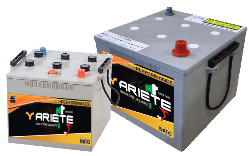 Batterie a carica secca per esercito e mezzi militari Batterie a carica secca per esercito e mezzi militari
