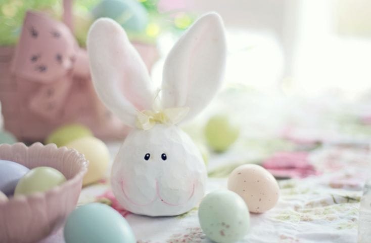 coniglietto di marzapane e uova di zucchero, 5 attività da fare a Pasqua in inglese