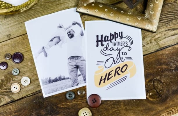 Miglior biglietto di auguri per papà di sempre Biglietto per la festa