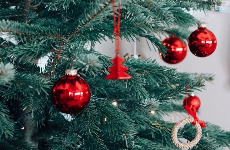 decorazioni dell'albero di natale, come si dice albero di Natale in inglese