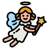 angioletto delle filastrocche di Natale