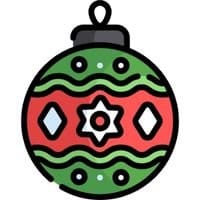 pallina di Natale, filastrocca di Natale in inglese