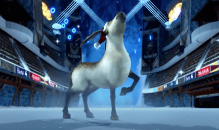 il cavallo che voleva fare la renna della sitta di babbo natale