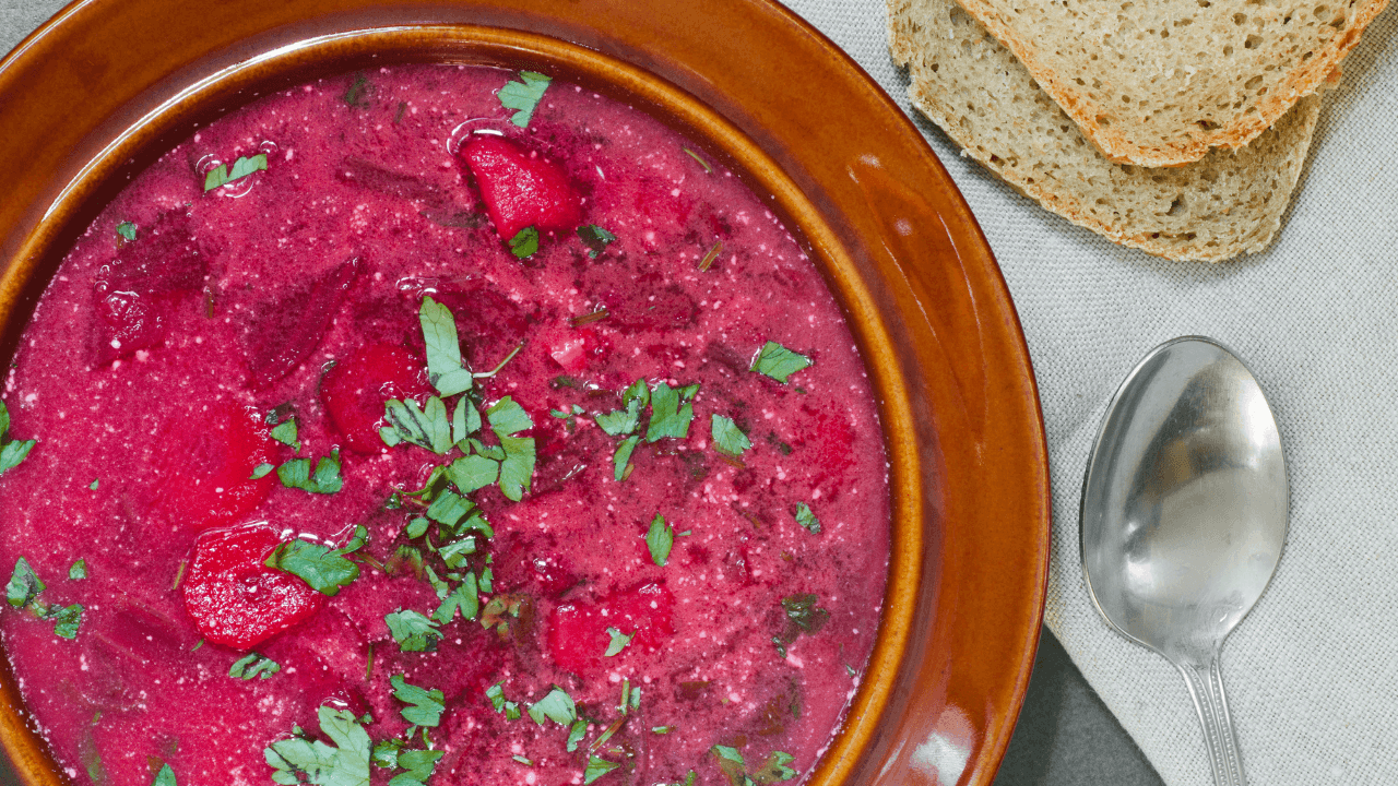 Borsh ucraino: la mia ricetta con kvass di barbabietola Borsh ucraino: la mia ricetta con kvass di barbabietola