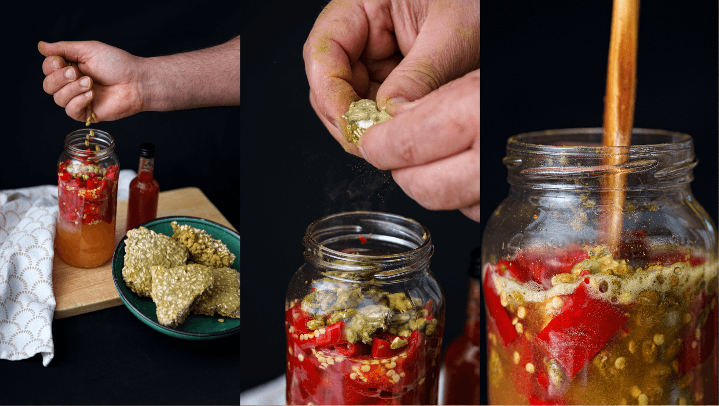 Salsa piccante al koji: ricetta fermentata con peperoncini e umami Salsa piccante al koji: ricetta fermentata con peperoncini e umami
