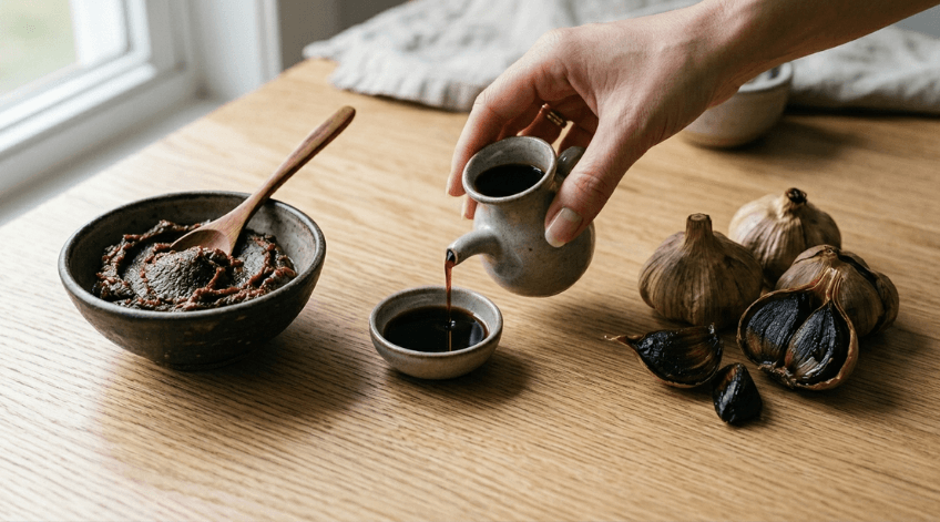 Reazione di Maillard: guida chiara su miso, shoyu e aglio nero Reazione di Maillard: guida chiara su miso, shoyu e aglio nero