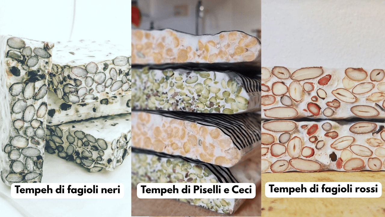 Tempeh senza soia: di ceci, lenticchie, mandorle e cereali! Tempeh senza soia: di ceci, lenticchie, mandorle e cereali!
