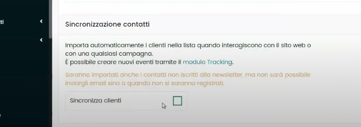 Schermata Framework360 - Inviare email o sms massivi