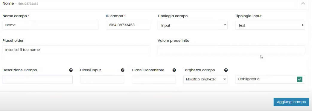 Schermata Framework360 - Inviare un'email automatica ad un visitatore che compila un form