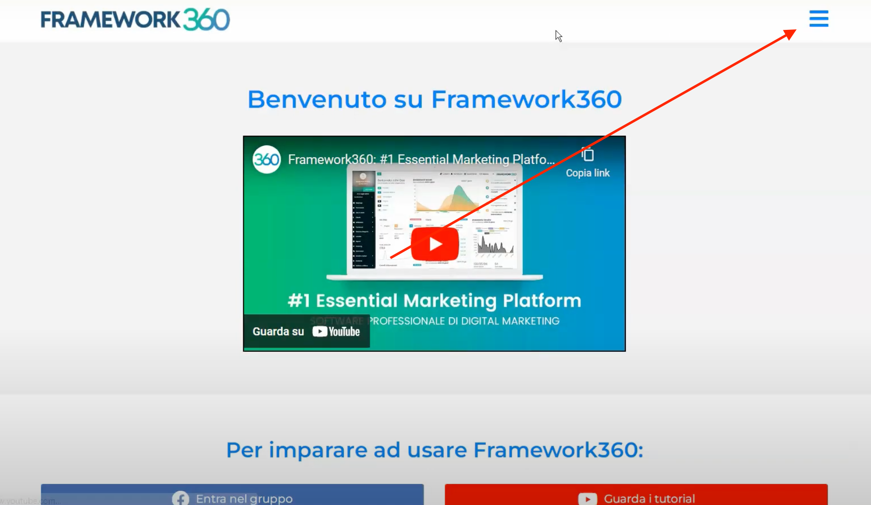 Framework360 Screenshot - Creating lateral off canvas menu