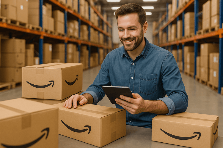 Avantages de vendre sur Amazon warehouse