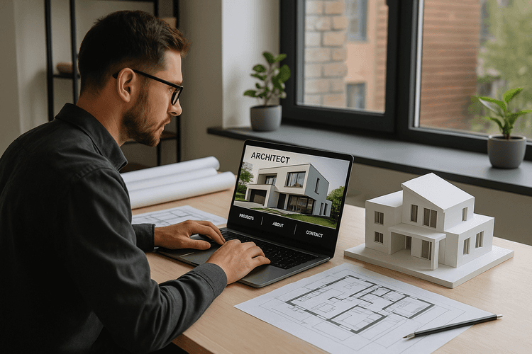 How to create a website for an architect How to create a website for an architect