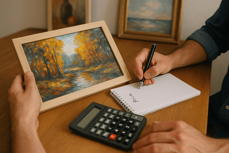 Combien demander pour vos tableaux et comment fixer le bon prix Combien demander pour vos tableaux et comment fixer le bon prix