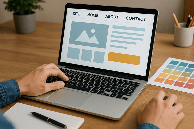 Crear un sitio web atractivo y fácil de navegar