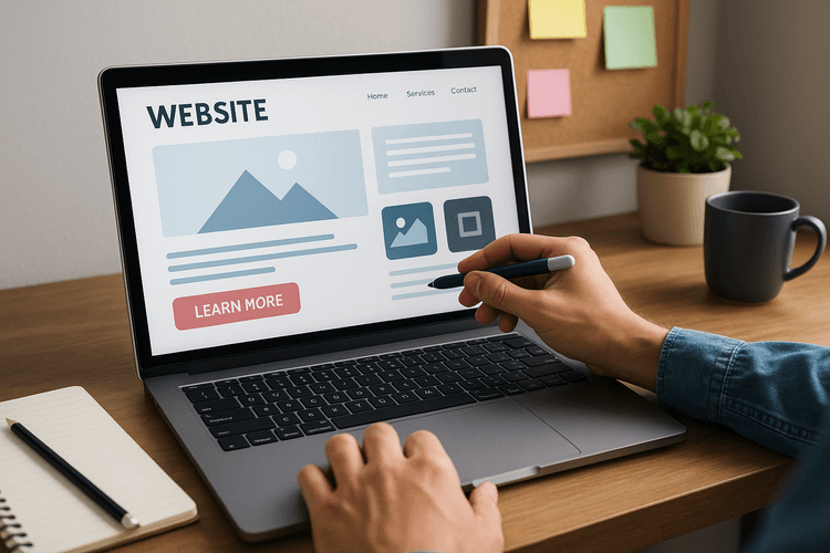 Criar um site atraente e amigável ao usuário Criar um site atraente e amigável ao usuário