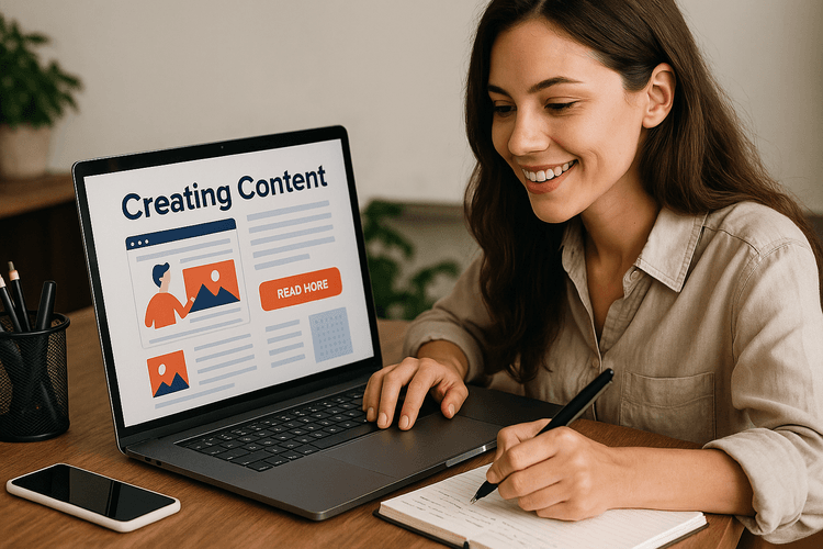 Créer du contenu attrayant pour votre site web Créer du contenu attrayant pour votre site web