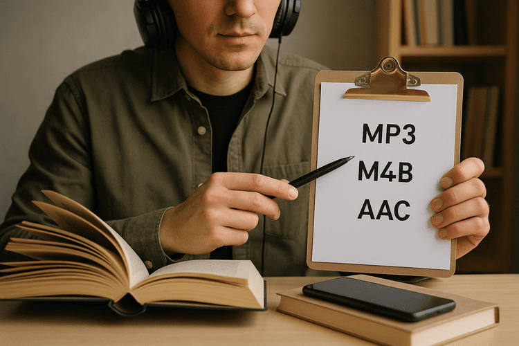 Choisir le bon format pour le livre audio Choisir le bon format pour le livre audio