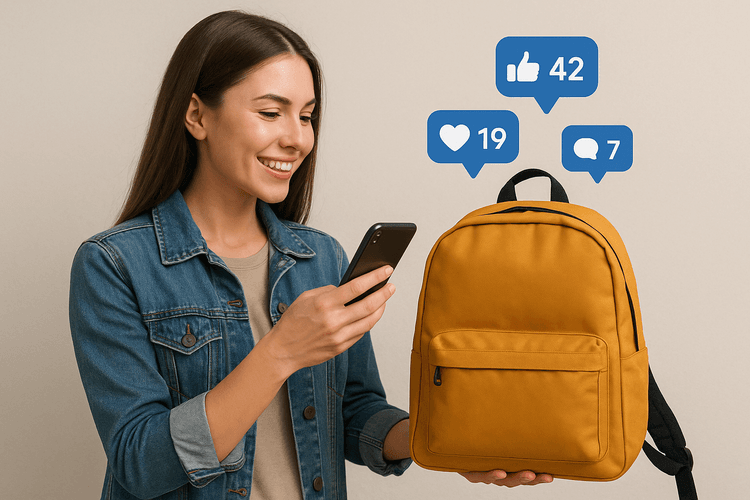 Faites la promotion de vos sacs à dos sur les réseaux sociaux Faites la promotion de vos sacs à dos sur les réseaux sociaux
