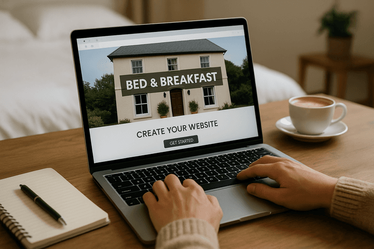 Como criar um site para bed and breakfast