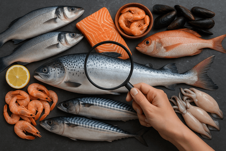 Escolher os melhores produtos de peixe