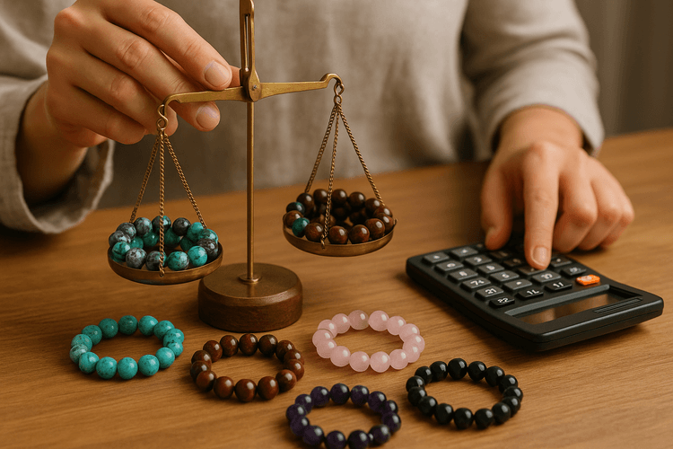 Déterminer le bon prix pour vos bracelets