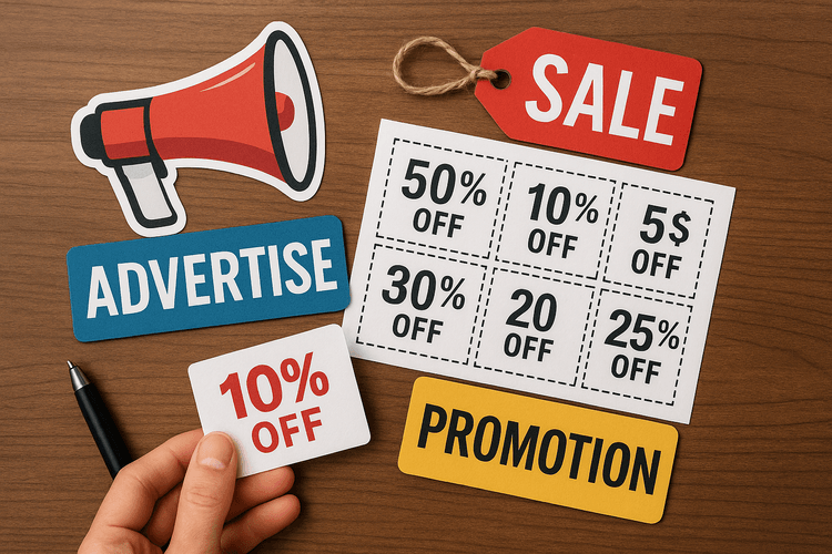 Promouvoir votre activité : publicité, réductions et promotions Promouvoir votre activité : publicité, réductions et promotions