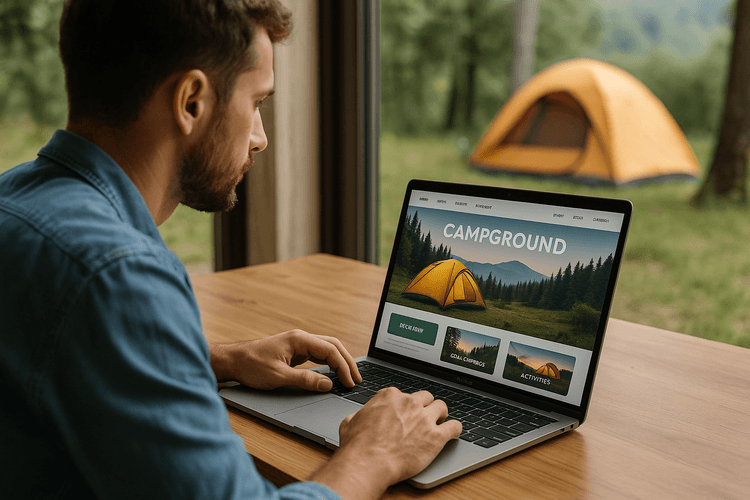 Come creare sito web per campeggio Come creare sito web per campeggio