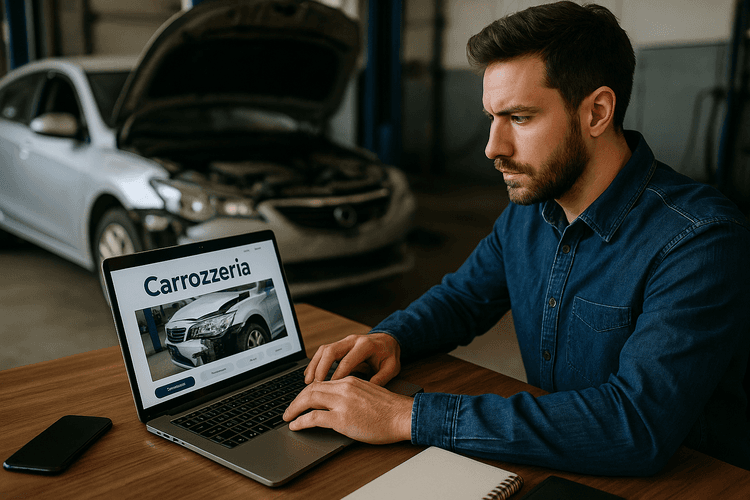 Come creare sito web per carrozzeria Come creare sito web per carrozzeria