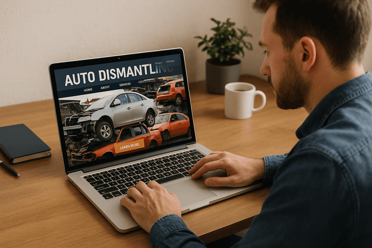 Come creare sito web per autodemolizione Come creare sito web per autodemolizione