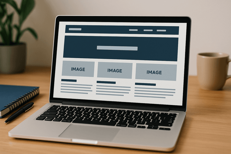 Klassische struktur einer website Klassische struktur einer website