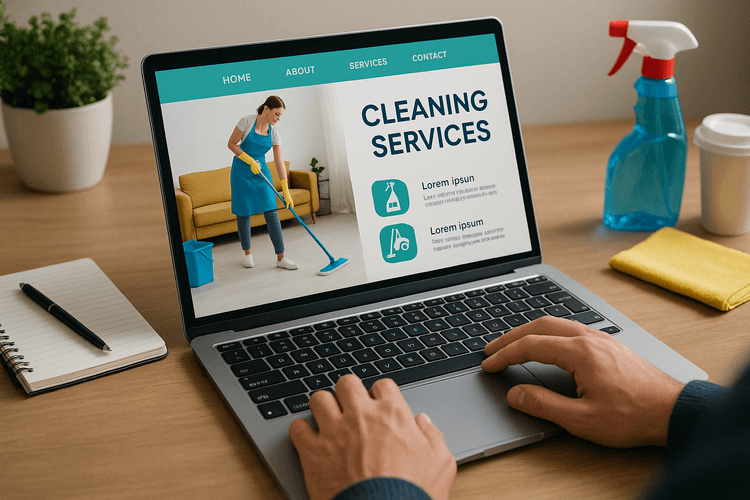 Come creare sito web per impresa di pulizia Come creare sito web per impresa di pulizia