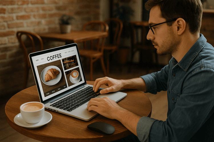 Come creare sito web per caffetteria Come creare sito web per caffetteria