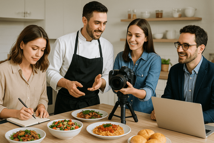 Collaborez avec des food bloggers et des experts culinaires pour augmenter la visibilité de votre entreprise Collaborez avec des food bloggers et des experts culinaires pour augmenter la visibilité de votre entreprise